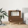 vidaXL Nachttisch Braun Eichen-Optik 40x35x50 cm