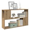 vidaXL B&uuml;cherregal Artisan-Eiche 100x24x63 cm Holzwerkstoff