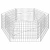 vidaXL Sechseckiges Gabionen-Hochbeet 160&times;140&times;50 cm