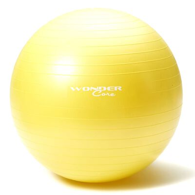 Wonder Core Gymnastikball Anti-Burst 55 cm Gelb
