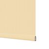 vidaXL Verdunkelungsrollo Beige 130x130 cm Stoffbreite 126,6 cm
