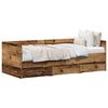 vidaXL Tagesbett mit Schubladen Altholz 90 x 190 cm Holzwerkstoff
