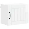 vidaXL Wandschrank LUCCA Hochglanz Wei&szlig; 50 x 31 x 40 cm Holzwerkstoff