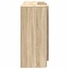 vidaXL Empfangstheke Sonoma-Eiche 200x50x103,5 cm Holzwerkstoff