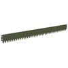 vidaXL Raseneinfassung 50 pcs 103 x 10 cm Stahl Olivgr&uuml;n