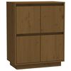 vidaXL Sideboard Honigbraun 60x34x75 cm Massivholz Kiefer