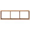 vidaXL Wandschrank 100x16x30 cm Artisan-Eiche Holzwerkstoff