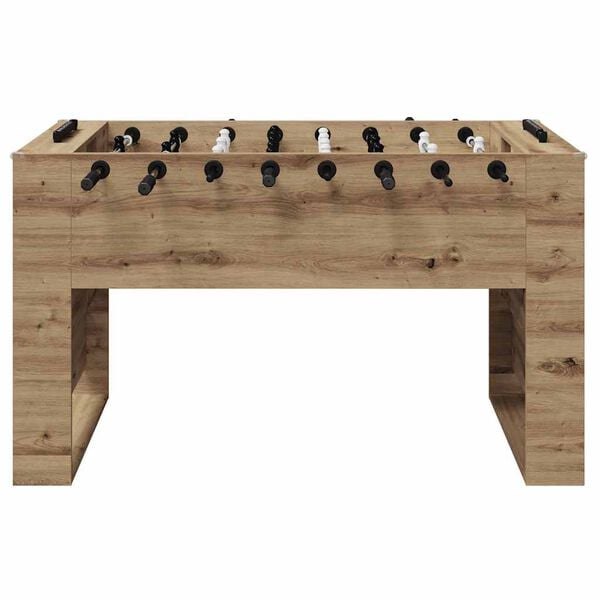 vidaXL Tischfu&szlig;balltisch Artisan-Eiche 146,5 x 74 x 85 cm