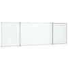 vidaXL Magnetisches Whiteboard Klappbar 160x50x1,7 cm Aluminium
