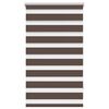 vidaXL Zebra-Rollo 90,9 x 150 cm, Stoffbreite 86,7 cm, Kaffeebraun