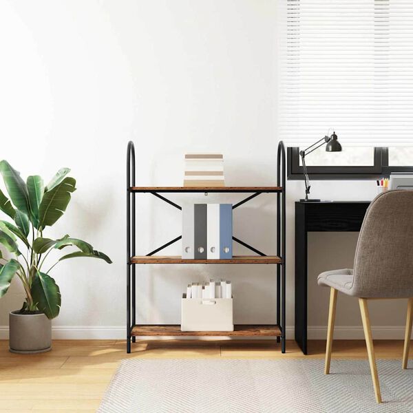 vidaXL B&uuml;cherregal Altholz 80 x 30 x 109 cm Holzwerkstoff