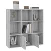 vidaXL B&uuml;cherschrank Grau Sonoma 98x30x98 cm
