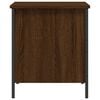 vidaXL Sitzbank mit Stauraum Braun Eiche 40x42,5x50 cm Holzwerkstoff