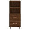 vidaXL Sideboard Braun Eichen-Optik 34,5x34x90 cm Holzwerkstoff