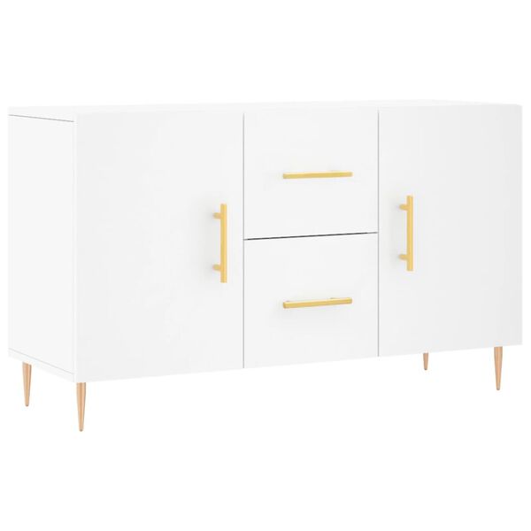 vidaXL Sideboard Weiß 100x36x60 cm Holzwerkstoff