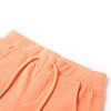 Kindershorts mit Kordelzug Neonorange 104