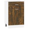 vidaXL Unterschrank mit Schublade Lyon R&auml;uchereiche 50x46x81,5 cm