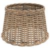 vidaXL Lampenschirm Braun &Oslash;45x28 cm Korbweide