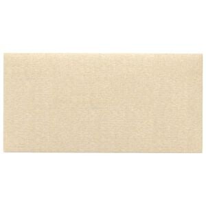 vidaXL Wandkopfteilen 12 stk. 60 x 30 cm Creme Stoff
