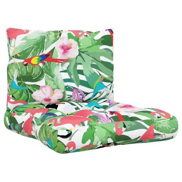 vidaXL Palettenkissen 2 Stk. Mehrfarbig Oxford-Gewebe