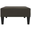 vidaXL Fu&szlig;hocker Dunkelgrau 78x56x32 cm Samt