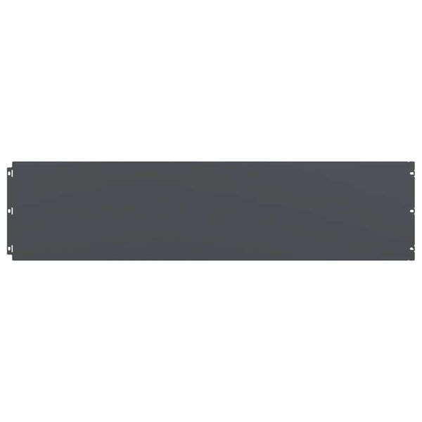 vidaXL Rasenkanten 20 Stk. Anthrazit 25x103 cm Kaltgewalzter Stahl