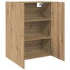 vidaXL Wandschrank Artisan-Eiche 69,5 x 34 x 90 cm Holzwerkstoff