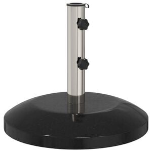 vidaXL Parasolbasis f&uuml;r 40-50 mm Pole 26.75 kg Schwarz