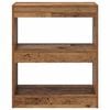 vidaXL B&uuml;cherregal Altholz 60 x 30 x 72 cm Holzwerkstoff