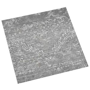 vidaXL Bodenplanken Betongrau 5,11 m&sup2; 55 Stk. PVC
