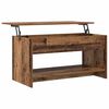 vidaXL Couchtisch Altholz 80 x 50,5 x 41,5 cm Holzwerkstoff