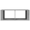 vidaXL Couchtisch Grau Sonoma 100x50x36 cm Holzwerkstoff