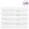 vidaXL Premium Handt&uuml;cher SOLUND 50 Stk. Wei&szlig; 100x200 cm 600 g/m&sup2;