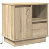vidaXL Nachttisch 2 pcs Sonoma-Eiche 50 x 34,5 x 50 cm Holzwerkstoff