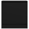 vidaXL Schuhschrank Schwarz 60x34x63,5 cm Holzwerkstoff