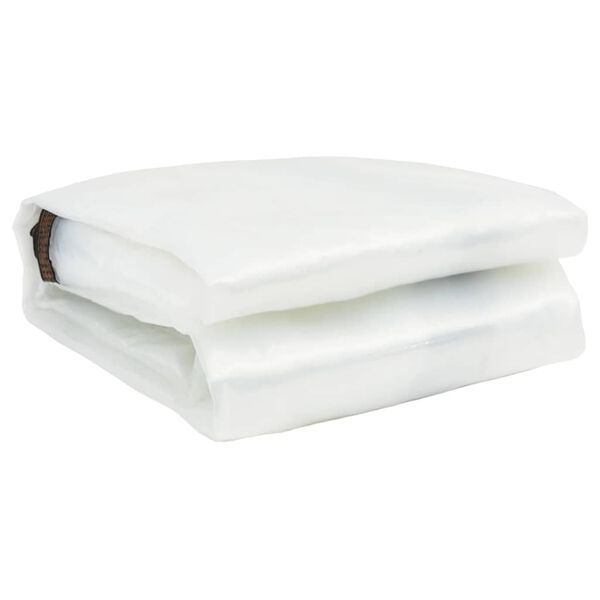 vidaXL Transparente Plane mit &Ouml;sen 1x10 m Polyethylen