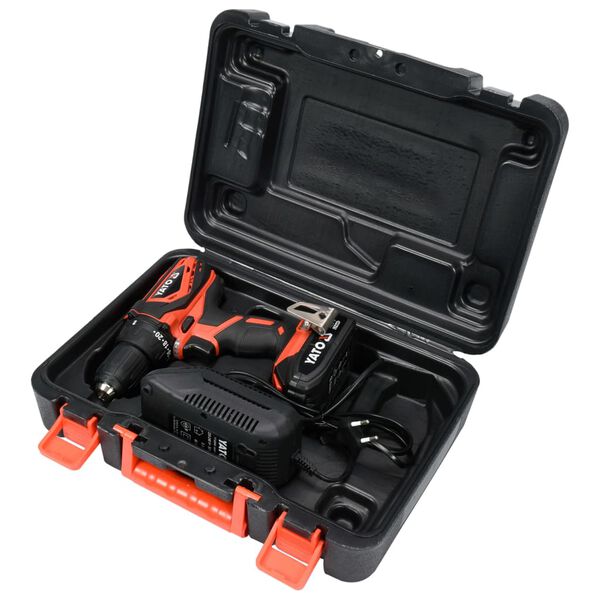 YATO Bohrschrauber mit 2,0Ah Li-Ion Akku 18V 40Nm