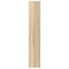vidaXL CD-Regale 2 Stk. Sonoma-Eiche 21x16x93,5 cm Holzwerkstoff