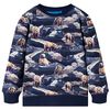 vidaXL Kinder-Sweatshirt Marineblau 128