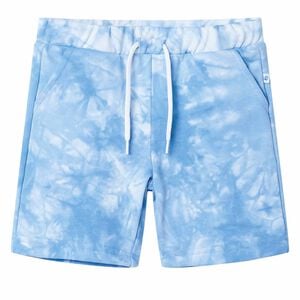 vidaXL Kindershorts mit Kordelzug Hellblau 116