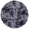 vidaXL Teppich Shaggy Hochflor NAVARRA Dunkelgrau 160x160 cm Polyester