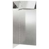 vidaXL Schneckenzaun 10 x 10 x 25 cm Edelstahl Silber