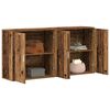 vidaXL Sideboard 2 pcs Altholz 79 x 38 x 80 cm Holzwerkstoff