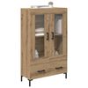 vidaXL Highboard Artisan-Eiche 69,5 x 31 x 115 cm Holzwerkstoff