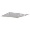 vidaXL Regenbrause Edelstahl 304 50x50 cm Quadrat