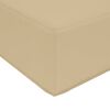 vidaXL Sitzkissen f&uuml;r Outdoor Beige 115 x 40 x 8 cm 100 % Polyester