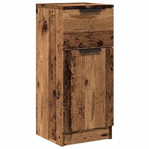 vidaXL Sideboard Altholz-Optik 30x30x70 cm Holzwerkstoff
