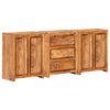 vidaXL Sideboard 60x33x75 cm Massivholz