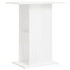 vidaXL Aquariumst&auml;nder Hochglanz-Wei&szlig; 60,5x36x72,5 cm Holzwerkstoff