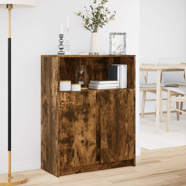 vidaXL LED-Sideboard R&auml;uchereiche 77x34x100 cm Holzwerkstoff